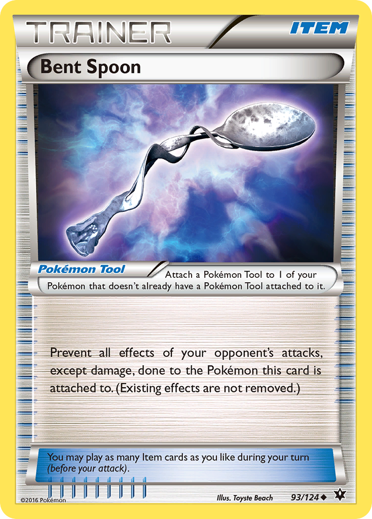 Bent Spoon (93/124) [XY: Fates Collide] | Exor Games New Glasgow