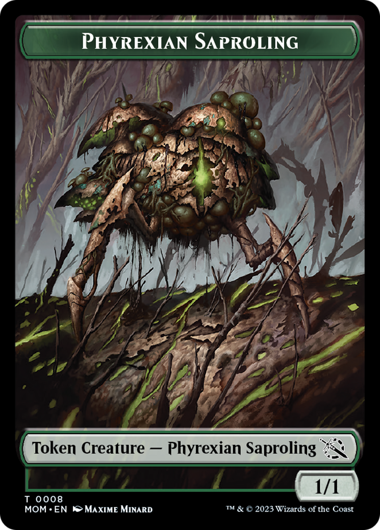 Phyrexian Saproling Token [March of the Machine Tokens] | Exor Games New Glasgow