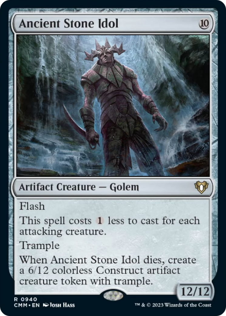 Ancient Stone Idol [Commander Masters] | Exor Games New Glasgow