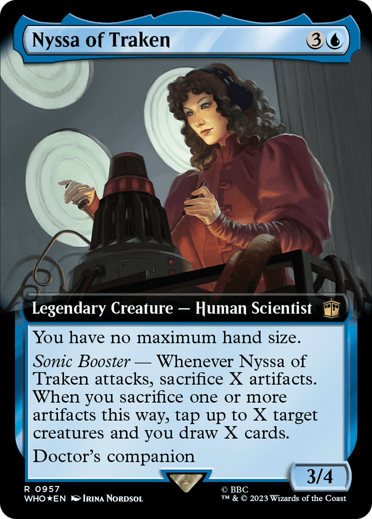 Nyssa of Traken (Extended Art) (Surge Foil) [Doctor Who] | Exor Games New Glasgow