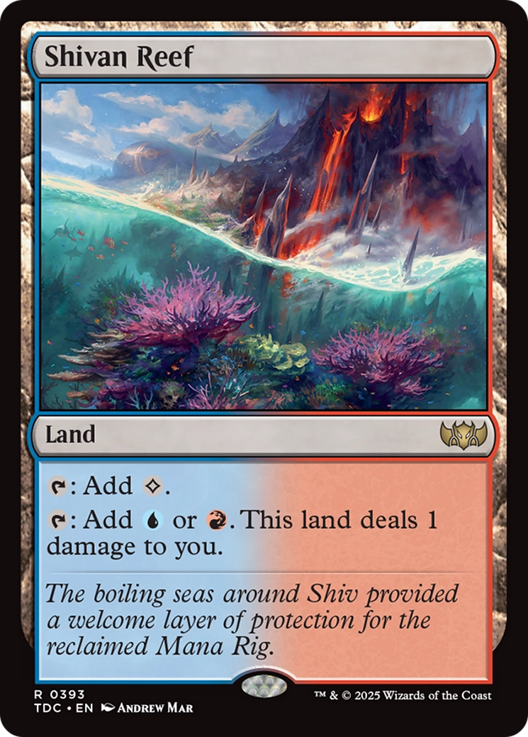 Shivan Reef [Tarkir: Dragonstorm Commander] | Exor Games New Glasgow