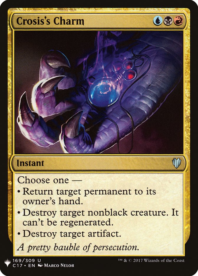 Crosis's Charm [Mystery Booster] | Exor Games New Glasgow