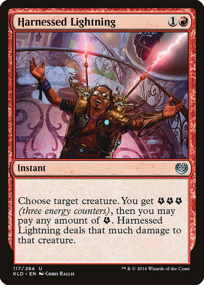 Harnessed Lightning [Kaladesh] | Exor Games New Glasgow