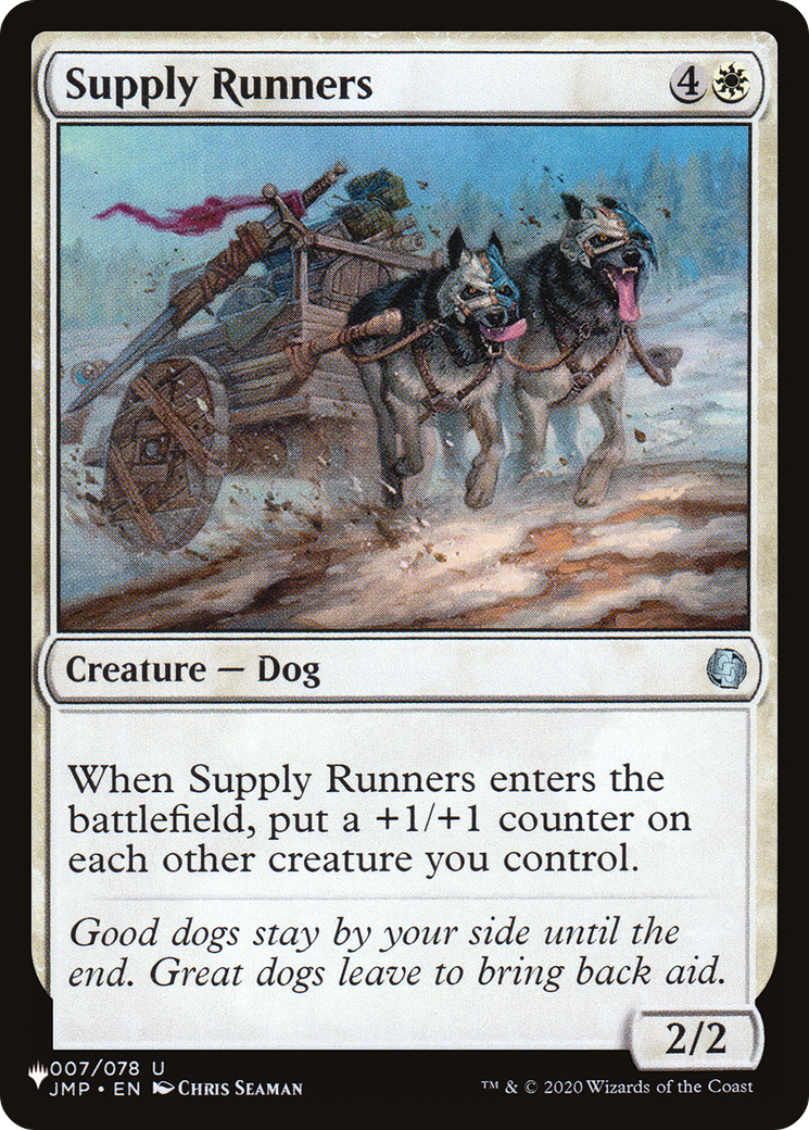 Supply Runners [The List Reprints] | Exor Games New Glasgow