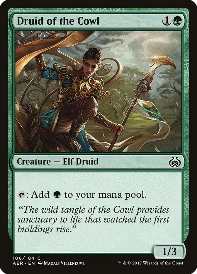 Druid of the Cowl [Aether Revolt] | Exor Games New Glasgow