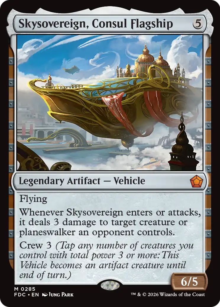 Skysovereign, Consul Flagship [Foundations Commander] | Exor Games New Glasgow