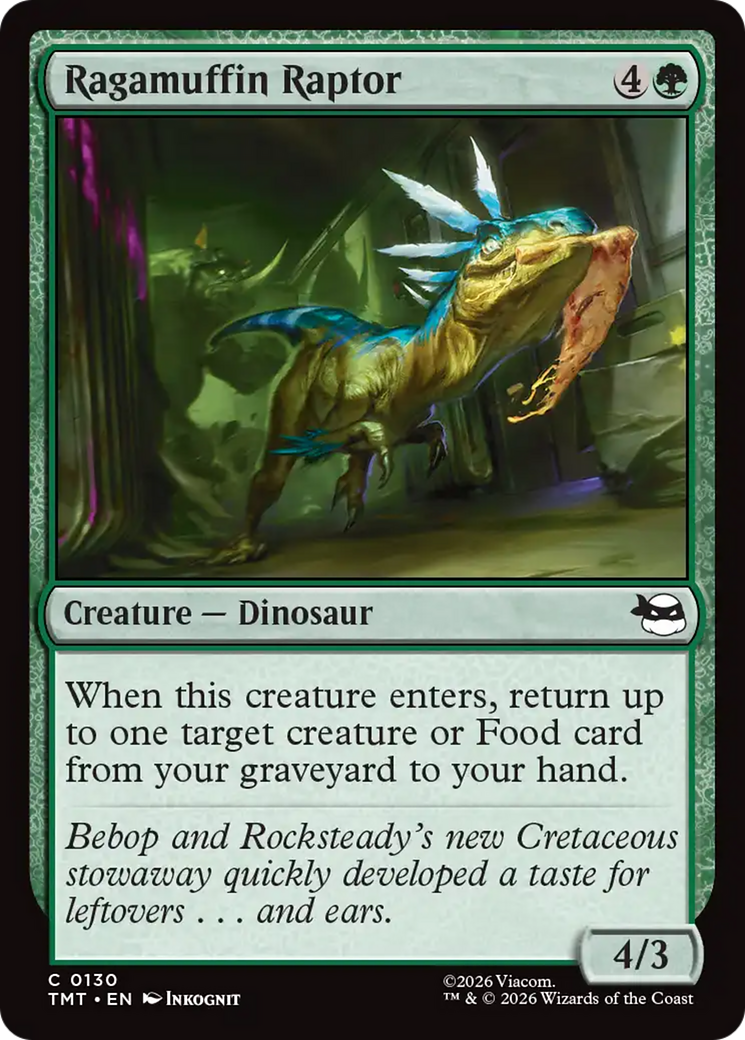 Ragamuffin Raptor [Teenage Mutant Ninja Turtles] | Exor Games New Glasgow