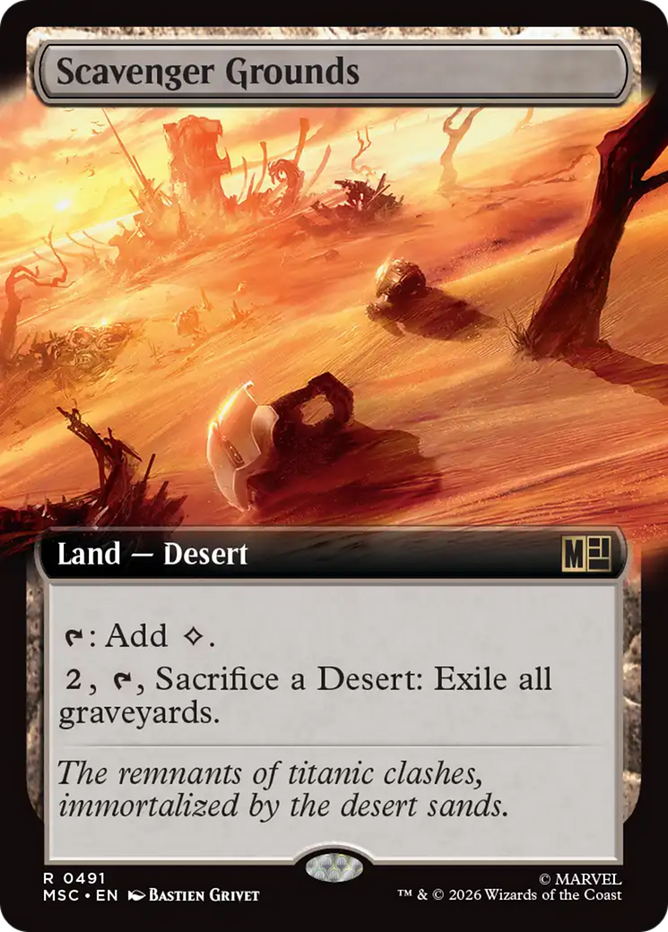 Scavenger Grounds (Extended Art) [Marvel Super Heroes Commander] | Exor Games New Glasgow