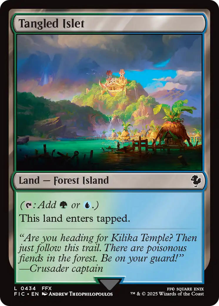 Tangled Islet [FINAL FANTASY Commander] | Exor Games New Glasgow