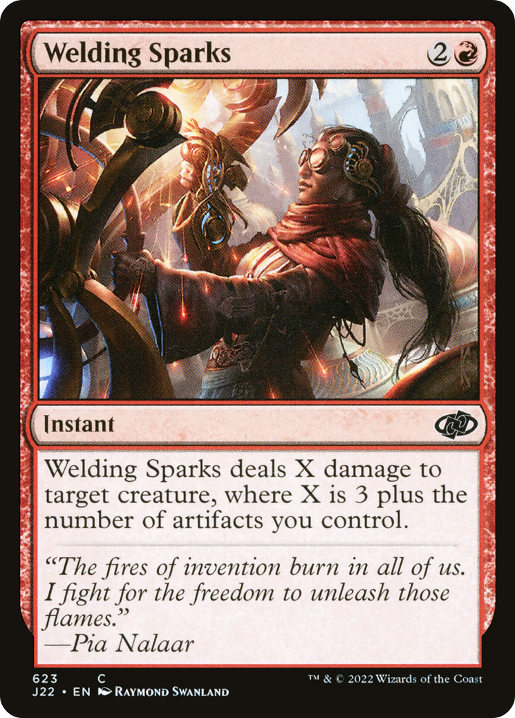 Welding Sparks [Jumpstart 2022] | Exor Games New Glasgow