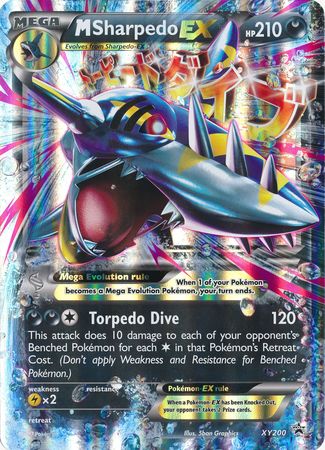 M Sharpedo EX (XY200) (Jumbo Card) [XY: Black Star Promos] | Exor Games New Glasgow