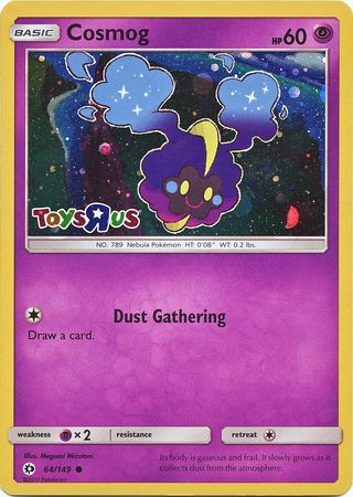 Cosmog (64/149) (Toys R Us Promo) [Sun & Moon: Base Set] | Exor Games New Glasgow