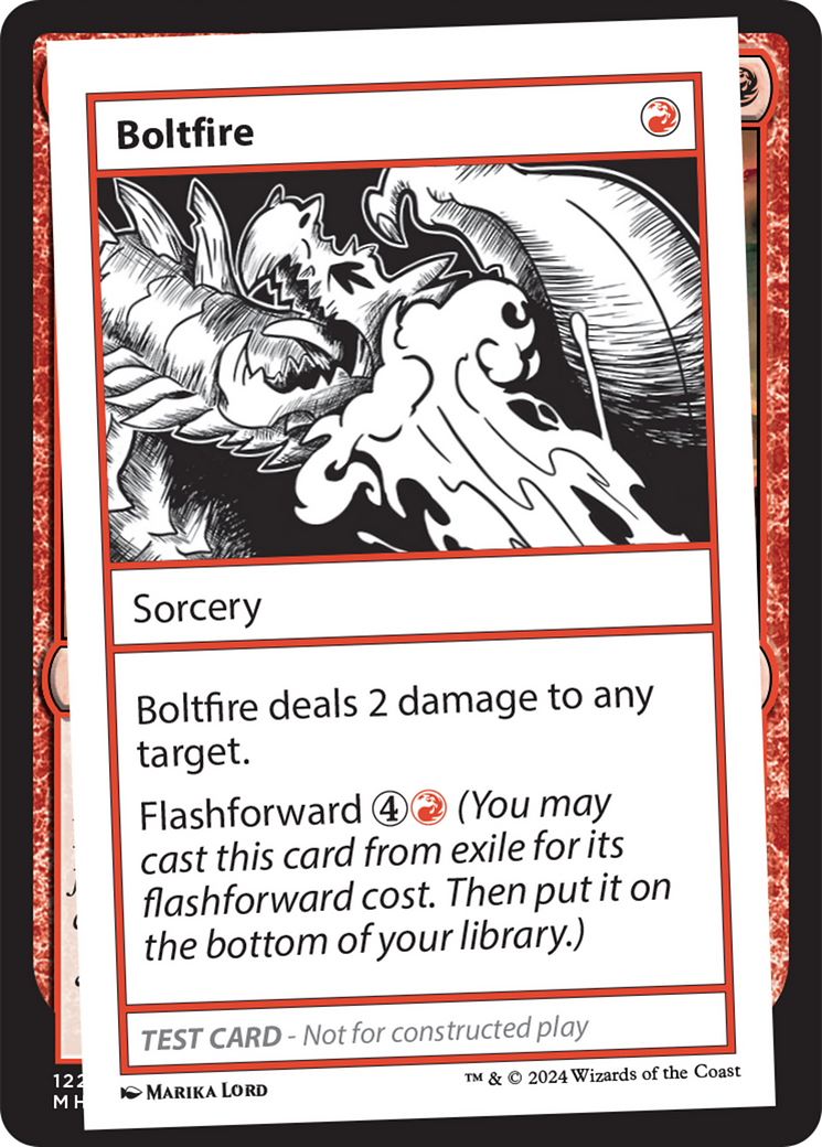 Boltfire [Mystery Booster 2 Playtest Cards] | Exor Games New Glasgow