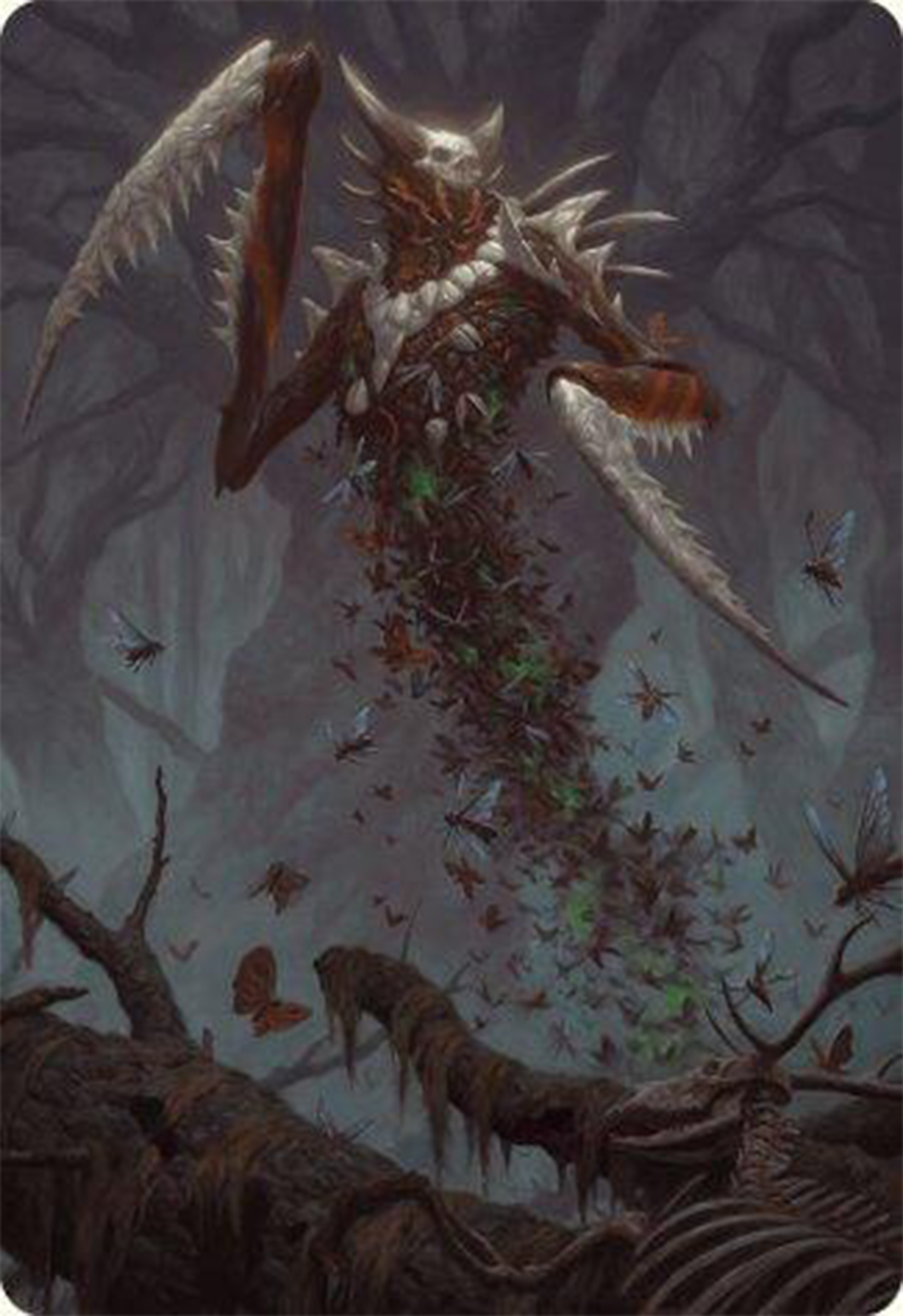 Grist, the Plague Swarm Art Card [Modern Horizons 3 Art Series] | Exor Games New Glasgow