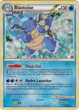 Blastoise (13/95) (Cracked Ice Holo) [HeartGold & SoulSilver: Unleashed] | Exor Games New Glasgow