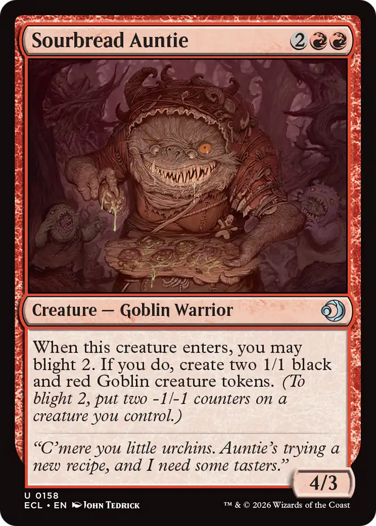 Sourbread Auntie [Lorwyn Eclipsed] | Exor Games New Glasgow