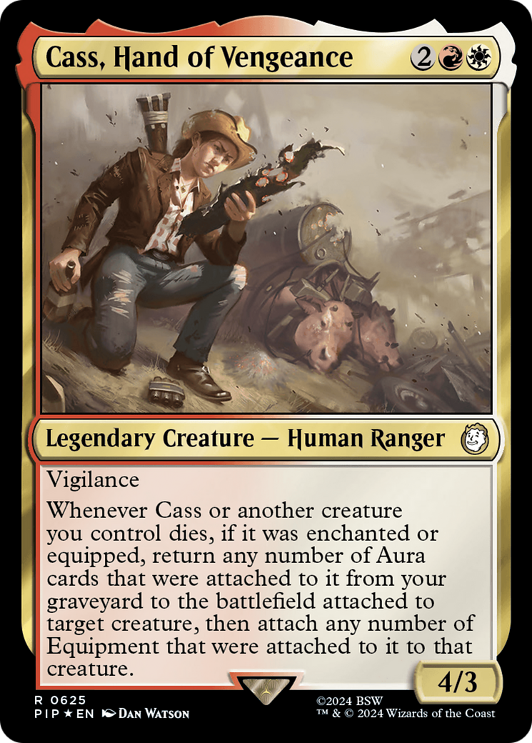 Cass, Hand of Vengeance (Surge Foil) [Fallout] | Exor Games New Glasgow