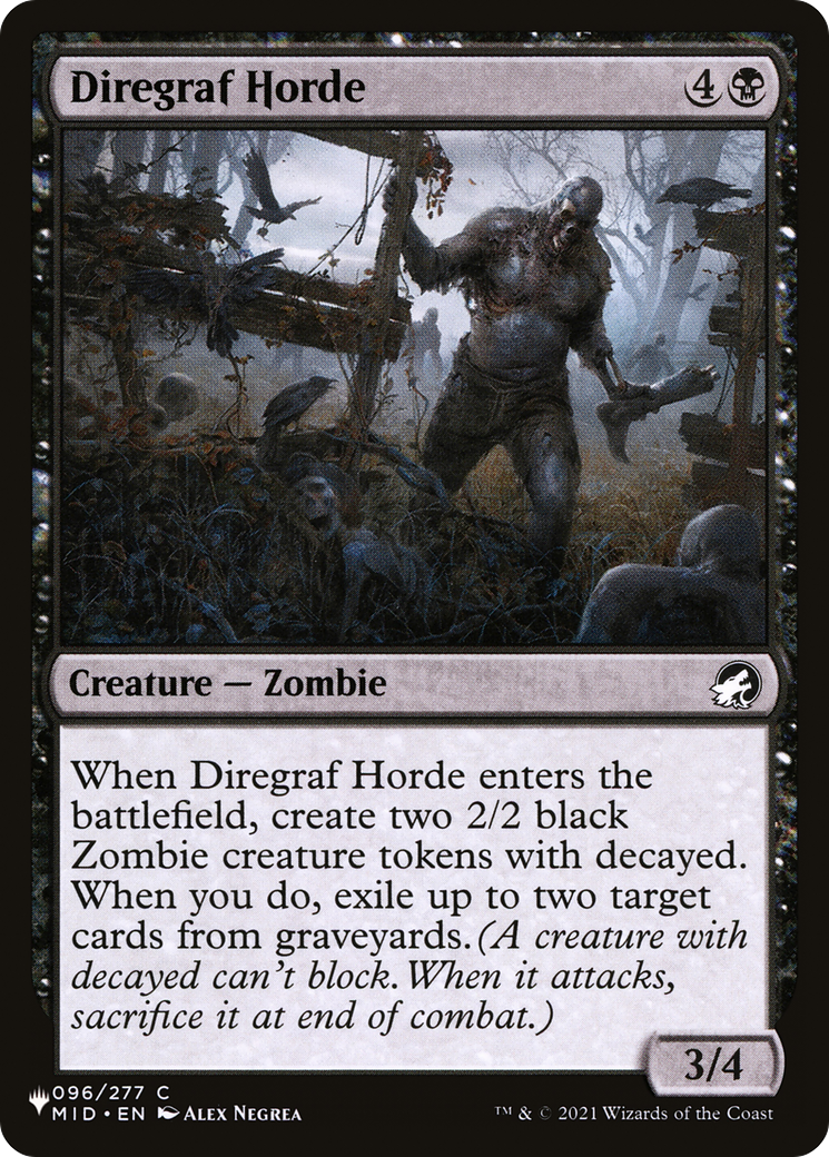 Diregraf Horde [The List Reprints] | Exor Games New Glasgow