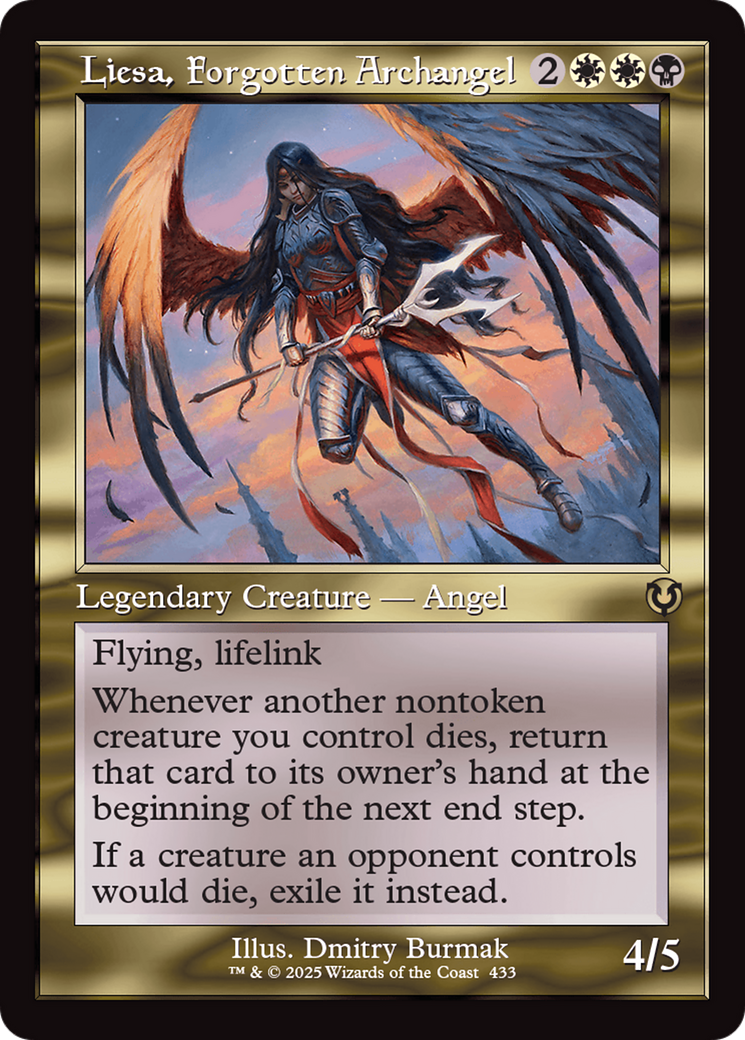 Liesa, Forgotten Archangel (Retro Frame) [Innistrad Remastered] | Exor Games New Glasgow