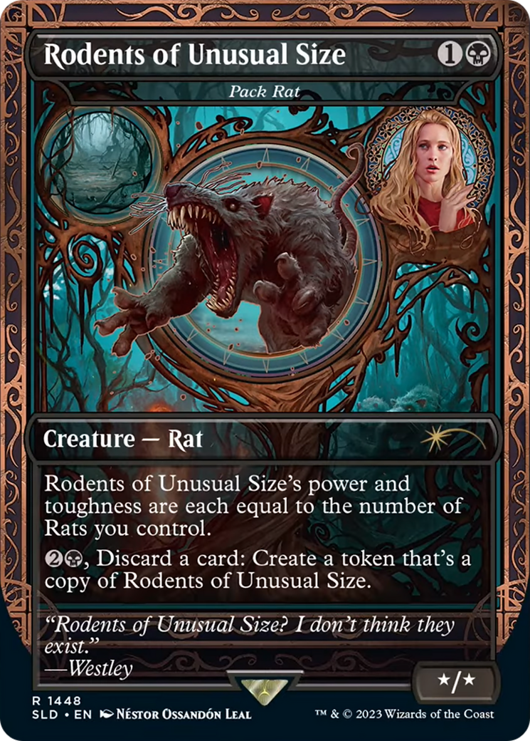 Rodents of Unusual Size - Pack Rat [Secret Lair Drop Series] | Exor Games New Glasgow