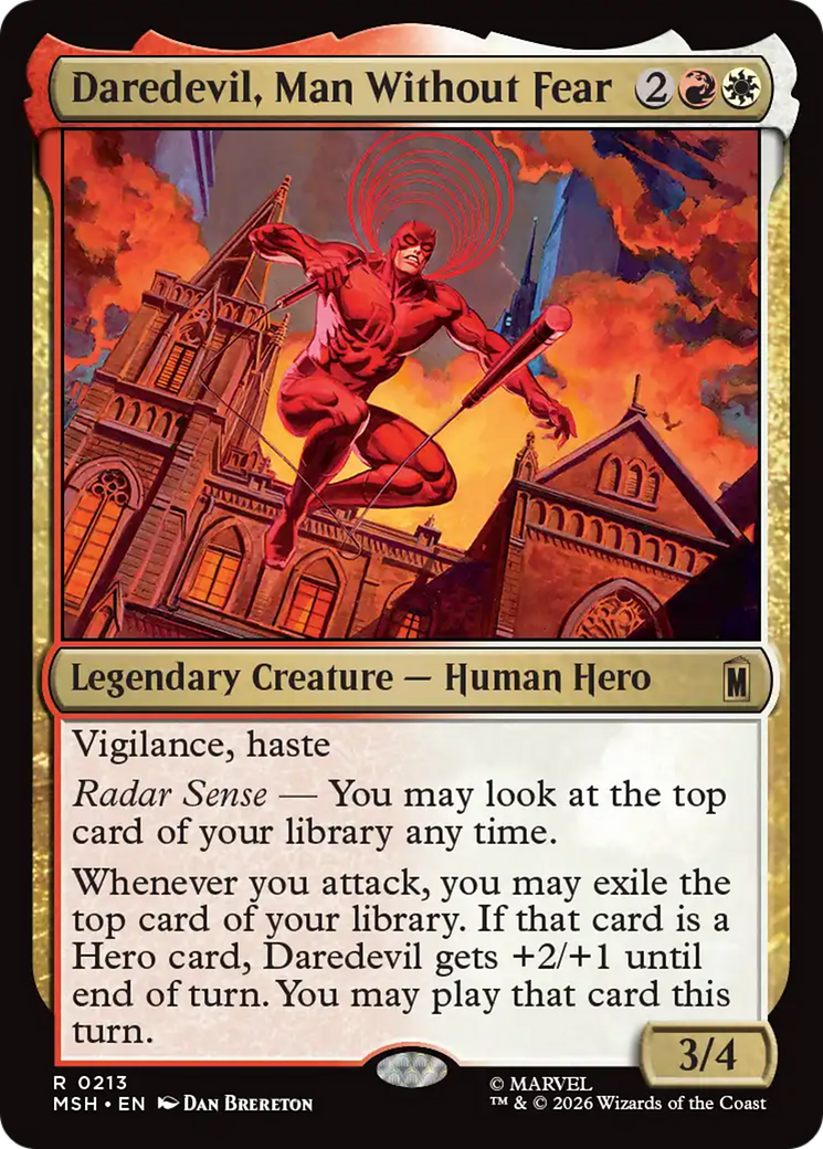 Daredevil, Man Without Fear [Marvel Super Heroes] | Exor Games New Glasgow