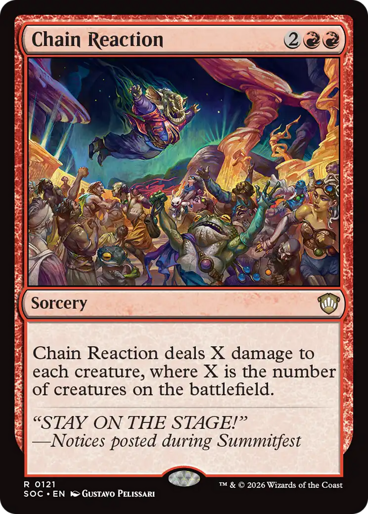 Chain Reaction [Secrets of Strixhaven Commander] | Exor Games New Glasgow