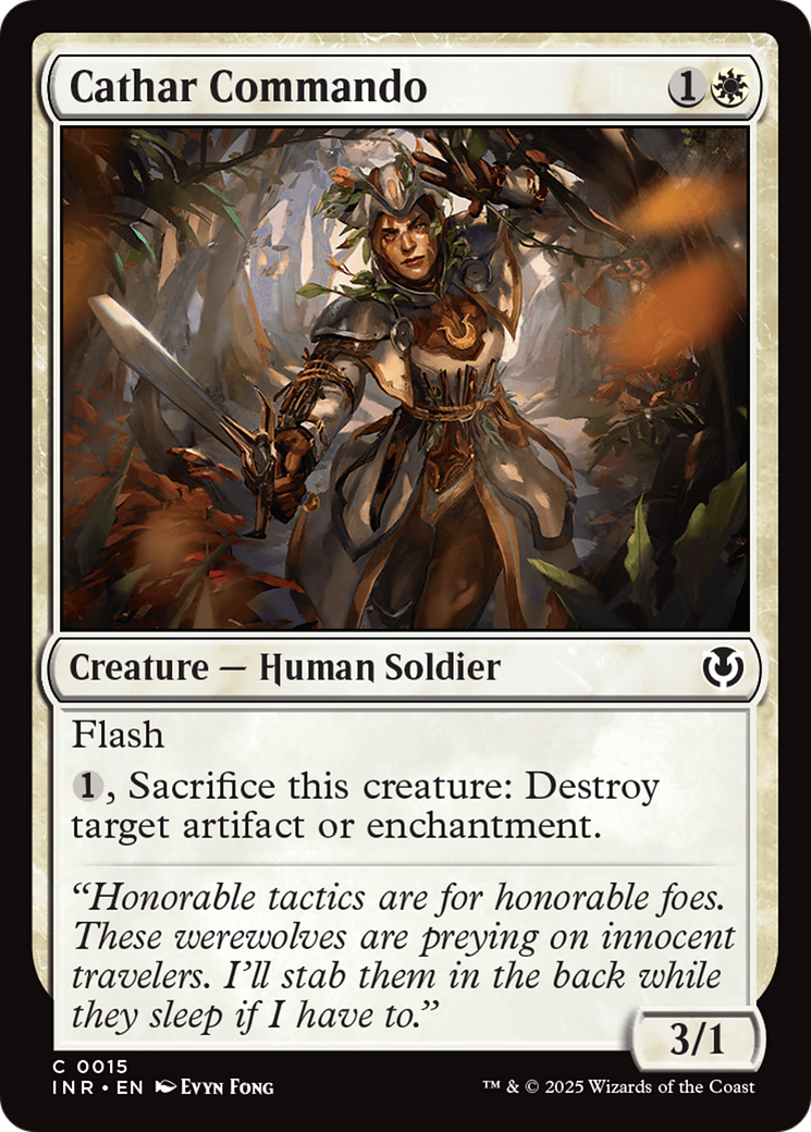 Cathar Commando [Innistrad Remastered] | Exor Games New Glasgow