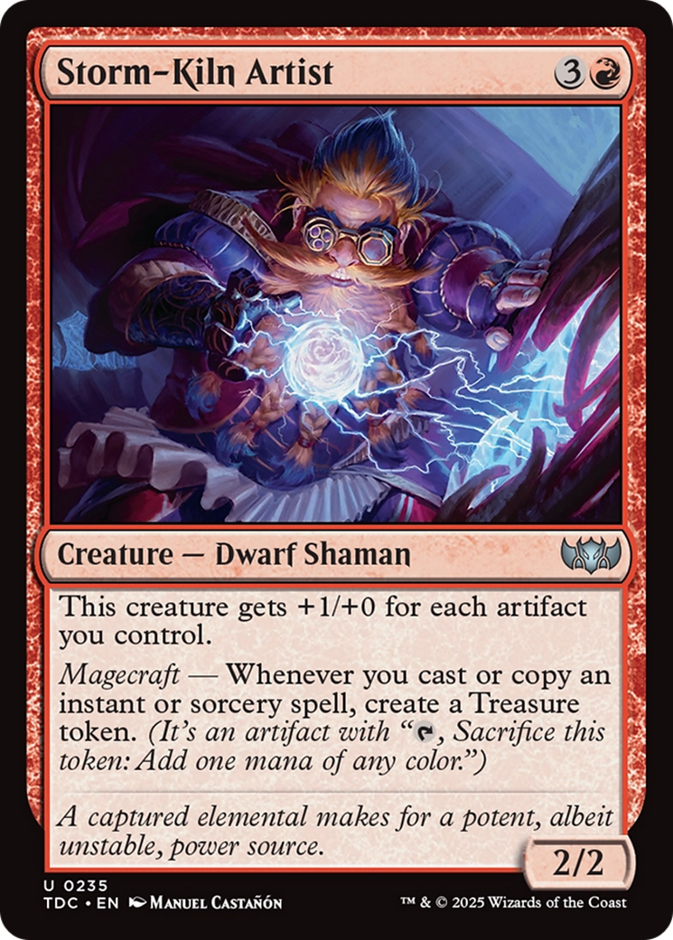 Storm-Kiln Artist [Tarkir: Dragonstorm Commander] | Exor Games New Glasgow