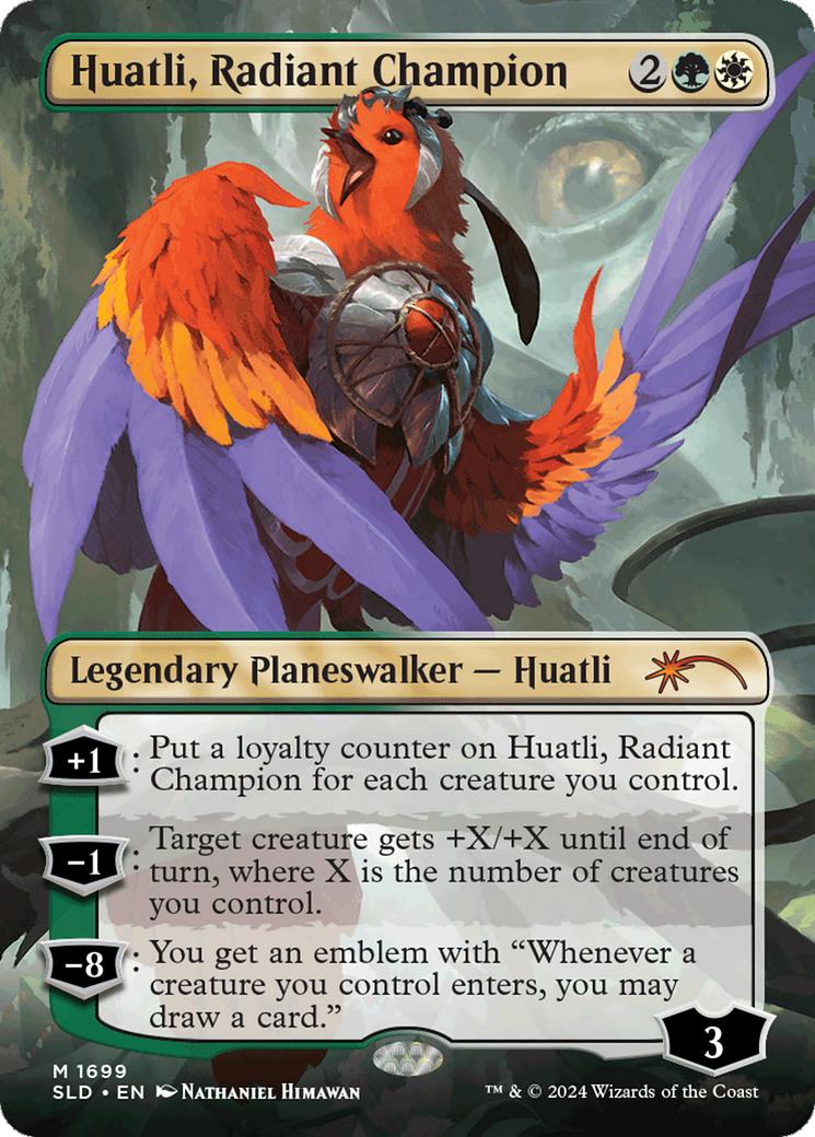 Huatli, Radiant Champion (Rainbow Foil) [Secret Lair Drop Series] | Exor Games New Glasgow