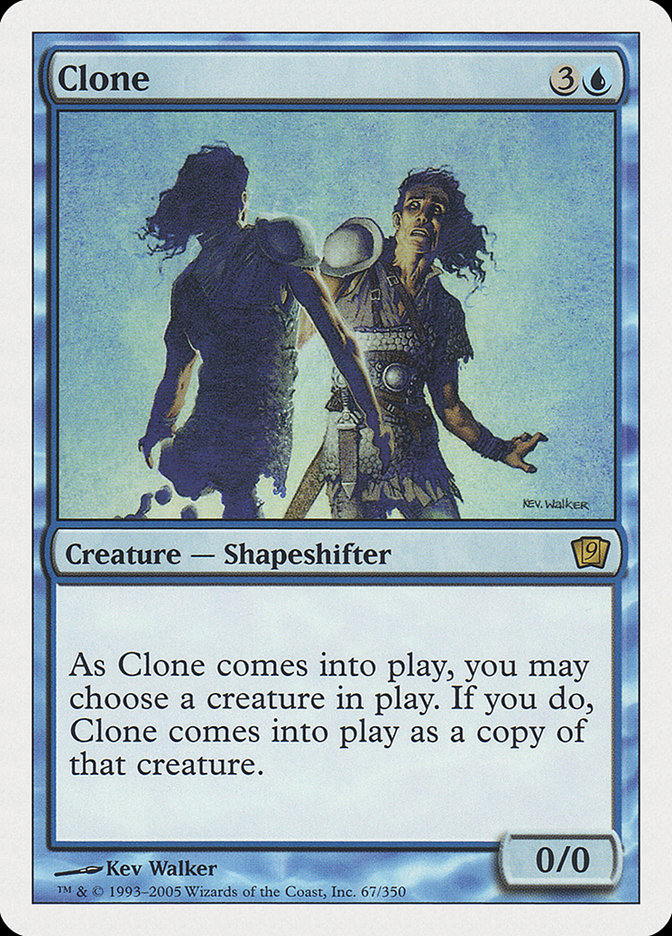 Clone (9th Edition) [Oversize Cards] | Exor Games New Glasgow