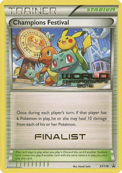 Champions Festival (XY176) (2016 Finalist) [XY: Black Star Promos] | Exor Games New Glasgow