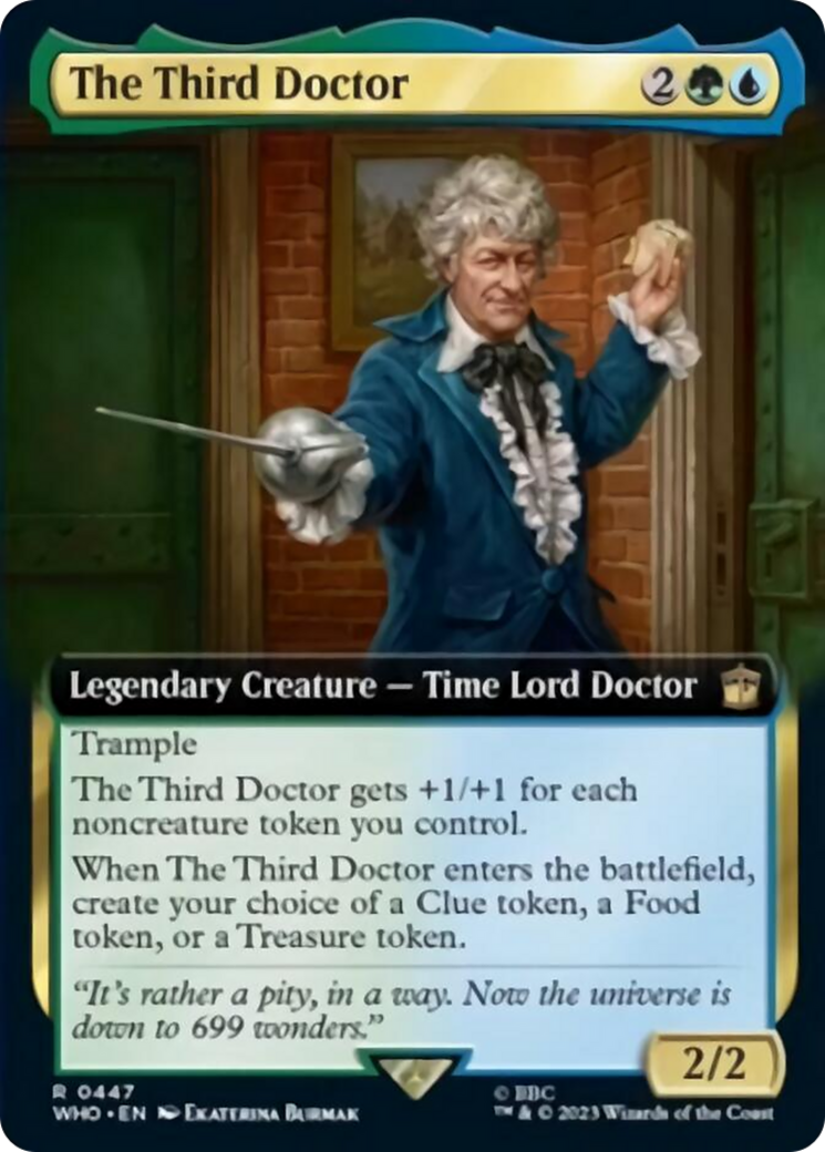 The Third Doctor (Extended Art) [Doctor Who] | Exor Games New Glasgow