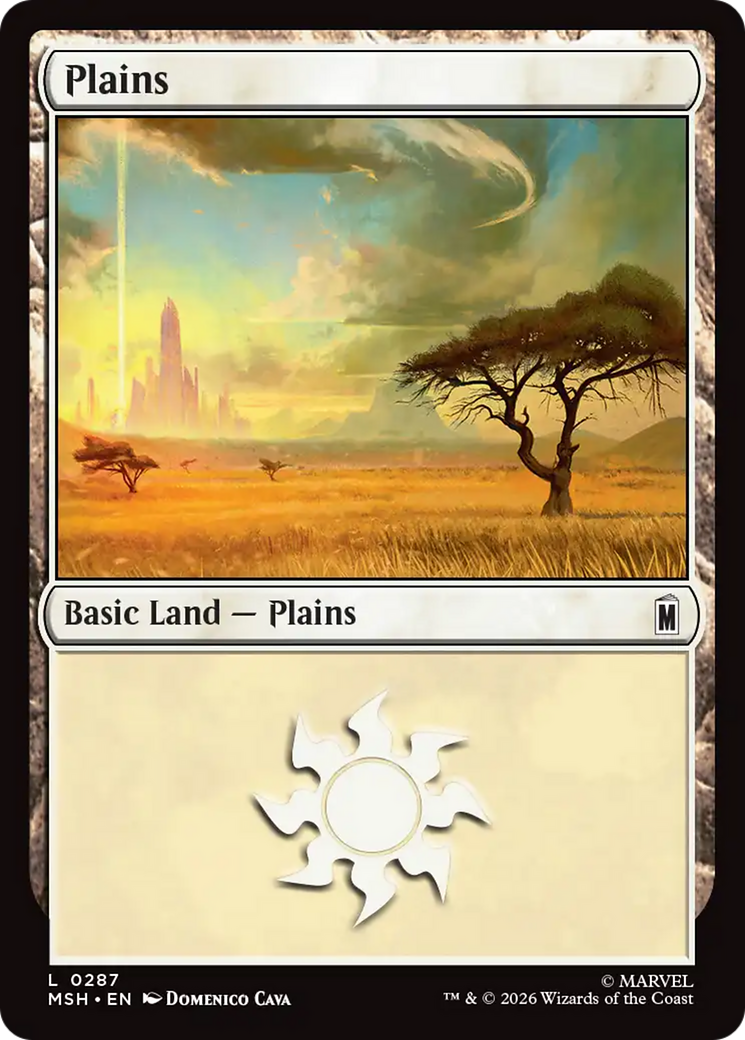 Plains (0287) [Marvel Super Heroes] | Exor Games New Glasgow