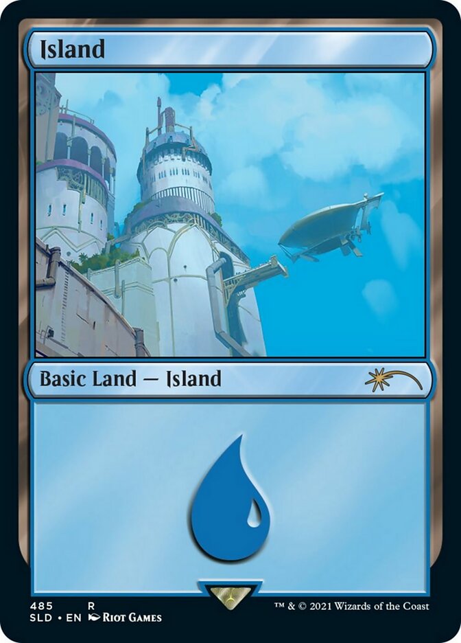 Island (485) [Secret Lair Drop Series] | Exor Games New Glasgow