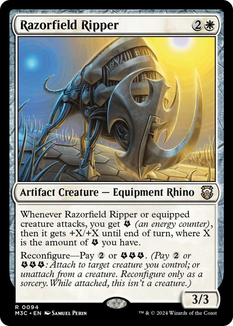 Razorfield Ripper [Modern Horizons 3 Commander] | Exor Games New Glasgow