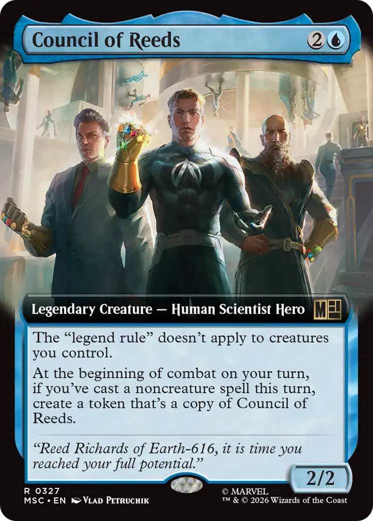 Council of Reeds (Extended Art) [Marvel Super Heroes Commander] | Exor Games New Glasgow