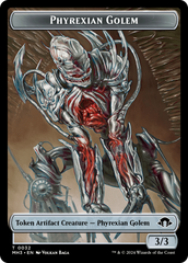 Phyrexian Germ // Phyrexian Golem Double-Sided Token [Modern Horizons 3 Tokens] | Exor Games New Glasgow