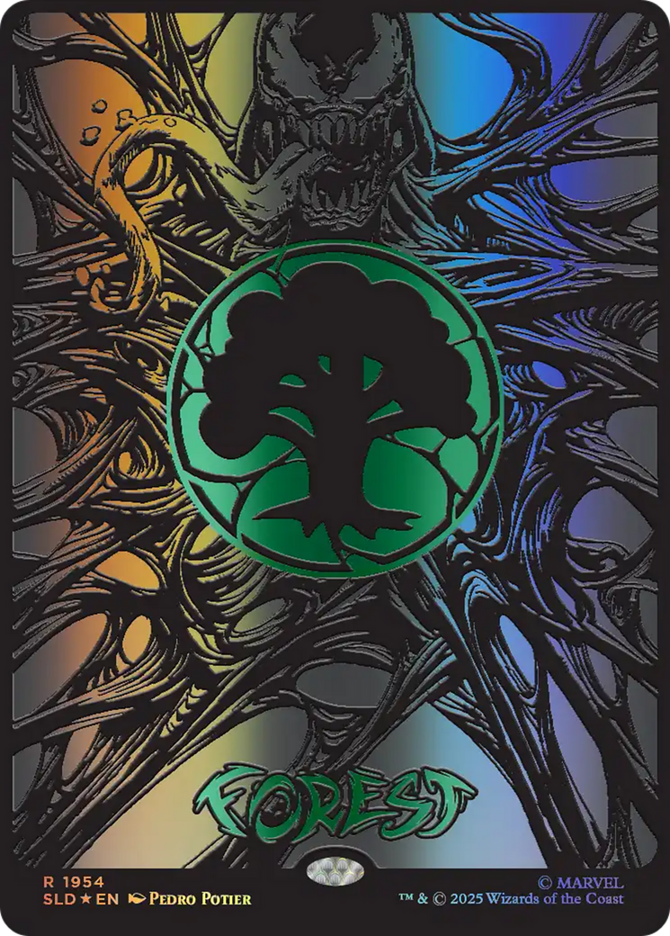 Forest (1954) (Raised Foil) [Secret Lair Drop Series] | Exor Games New Glasgow