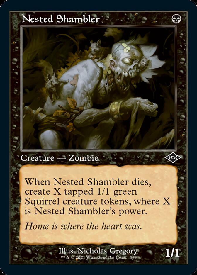 Nested Shambler (Retro) [Modern Horizons 2] | Exor Games New Glasgow