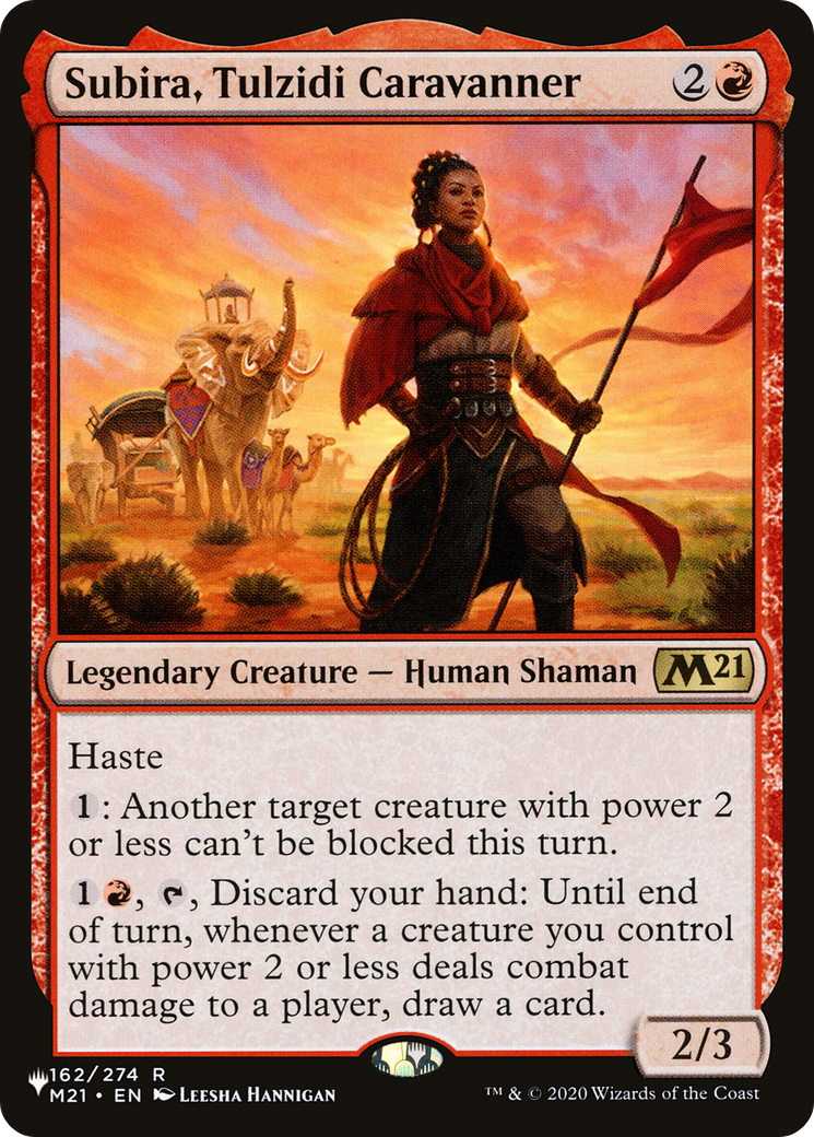 Subira, Tulzidi Caravanner [The List] | Exor Games New Glasgow