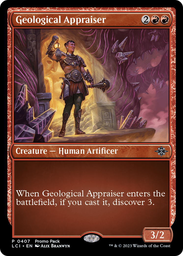 Geological Appraiser [The Lost Caverns of Ixalan Promos] | Exor Games New Glasgow