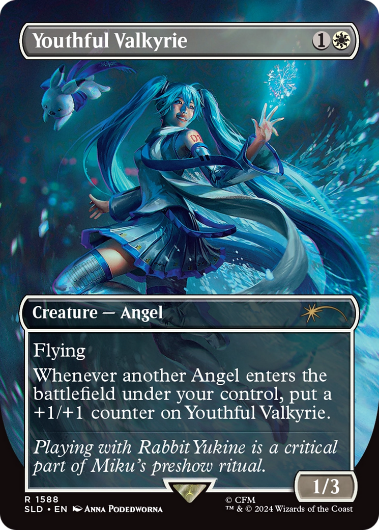 Youthful Valkyrie (Rainbow Foil) [Secret Lair Drop Series] | Exor Games New Glasgow