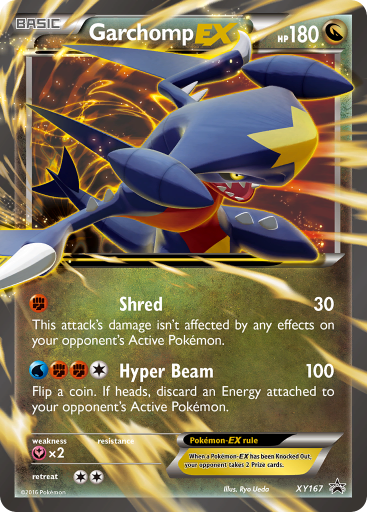 Garchomp EX (XY167) [XY: Black Star Promos] | Exor Games New Glasgow