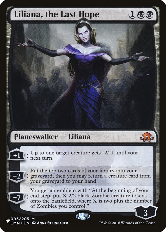 Liliana, the Last Hope [The List] | Exor Games New Glasgow