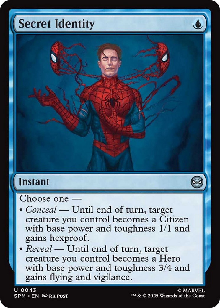 Secret Identity [Marvel's Spider-Man] | Exor Games New Glasgow