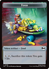 Insect Warrior // Food Double-Sided Token [Teenage Mutant Ninja Turtles Tokens] | Exor Games New Glasgow
