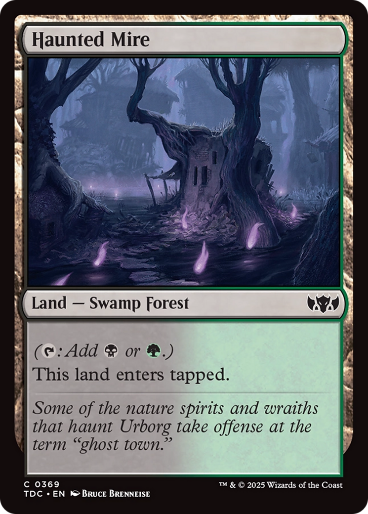 Haunted Mire [Tarkir: Dragonstorm Commander] | Exor Games New Glasgow