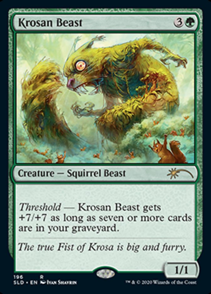 Krosan Beast [Secret Lair Drop Series] | Exor Games New Glasgow