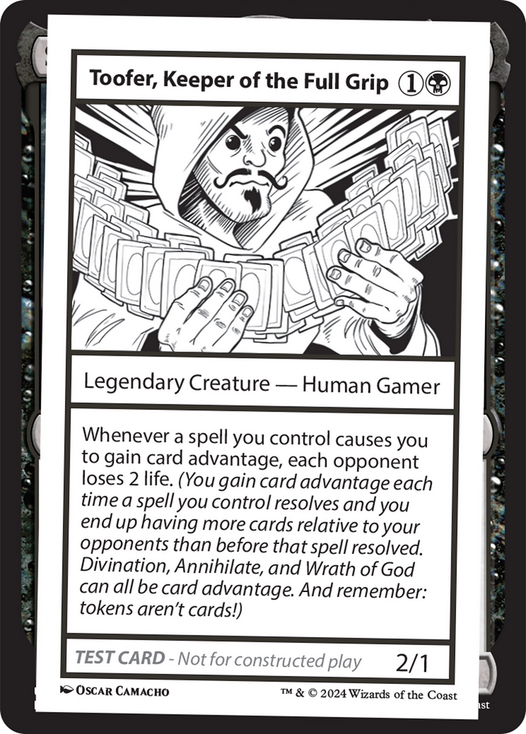 Toofer, Keeper of the Full Grip [Mystery Booster 2 Playtest Cards] | Exor Games New Glasgow