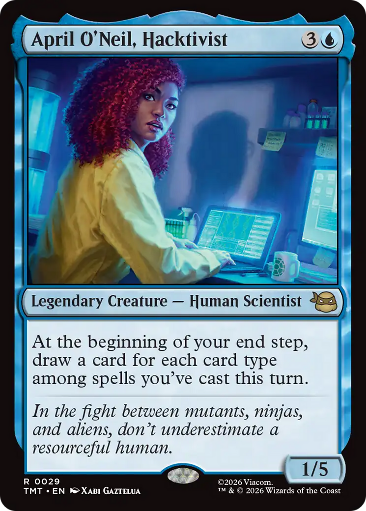 April O'Neil, Hacktivist [Teenage Mutant Ninja Turtles] | Exor Games New Glasgow